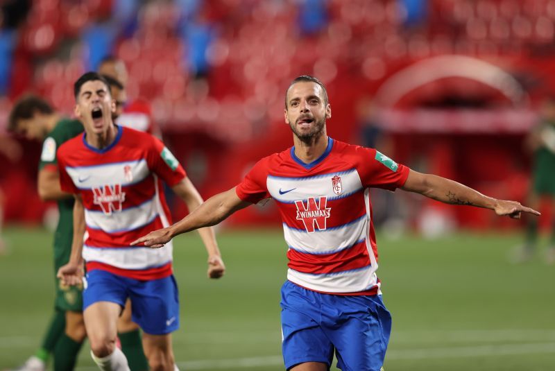 Granada CF striker Roberto Soldado - La Liga