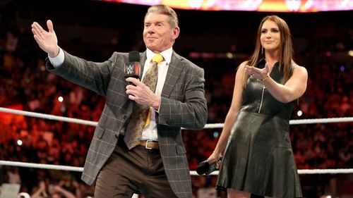 Vince McMahon and Stephanie McMahon