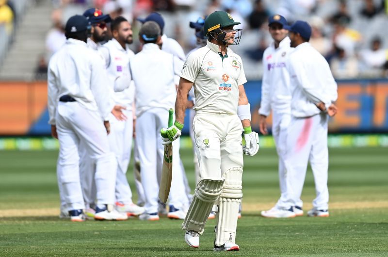 Ravindra Jadeja dismissed Tim Paine early in the second innings.