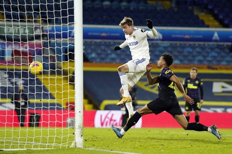 Patrick Bamford opens the scoring for Leeds United against Newcastle