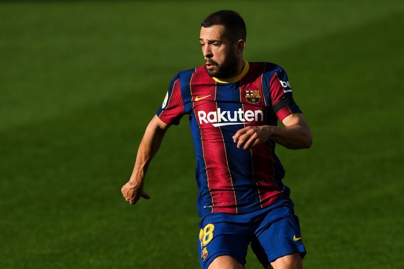 Jordi Alba had a hand in both goals for Barcelona