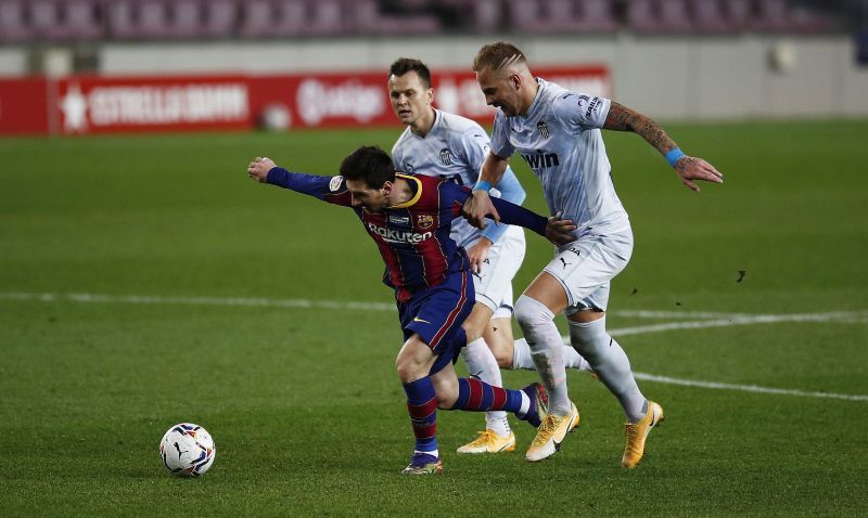 Barcelona dropped points against Valencia at the Camp Nou