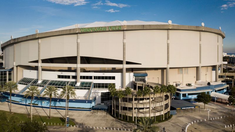 Tropicana Field in St. Petersburg, Florida