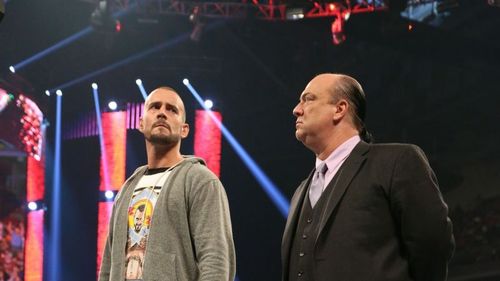 Paul Heyman managed CM Punk back in 2012