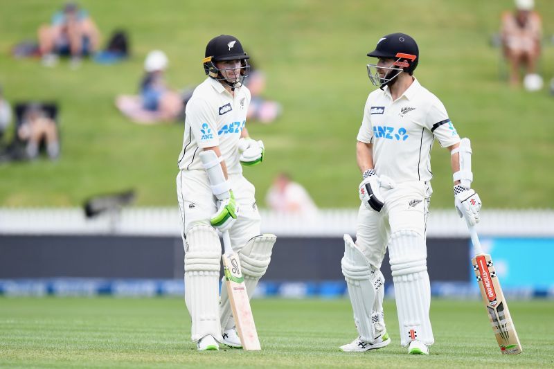 Kane Williamson (R) and Tom Latham (L) stole the show on Day 1 of the first Test