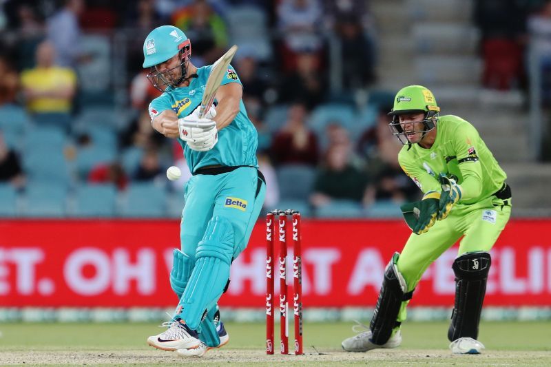 Chris Lynn found his form against the Thunder