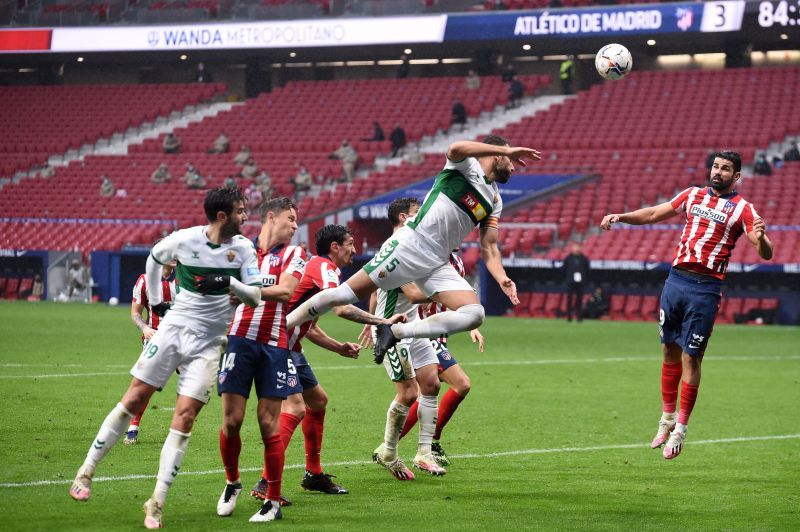 Elche&#039;s winless run continued after a hiding by Atletico Madrid