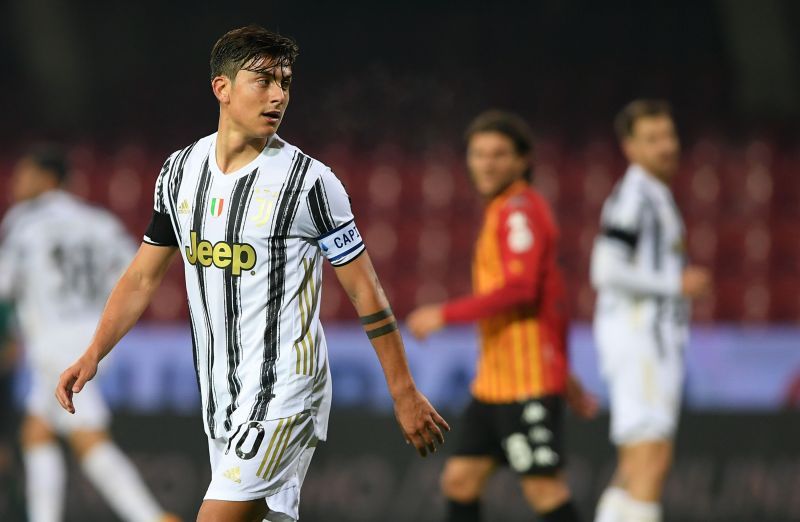 Paulo Dybala in action for Juventus