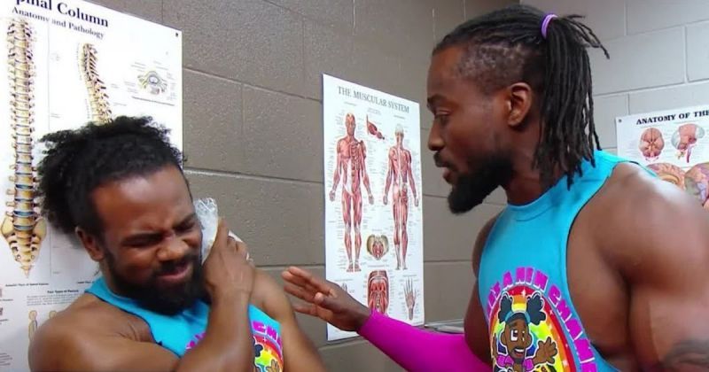 Xavier Woods and Kofi Kingston.