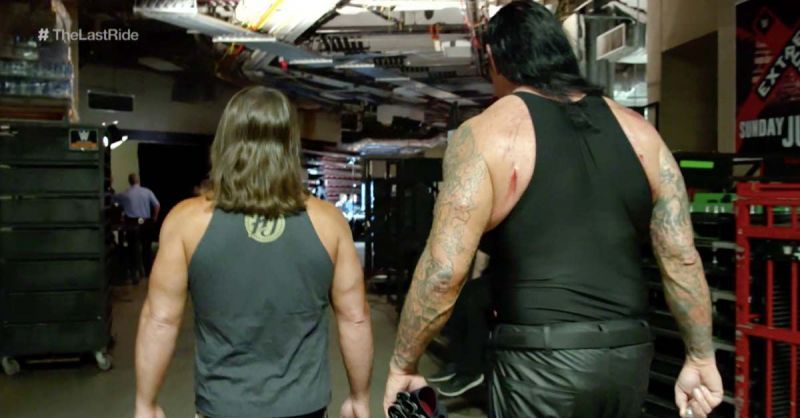 AJ Styles and The Undertaker