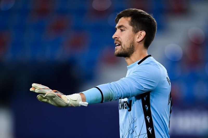 Levante goalkeeper Aitor Fernandez