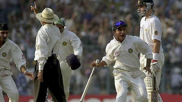 Sourav Ganguly ecstatic after Eden Gardens win in 2001