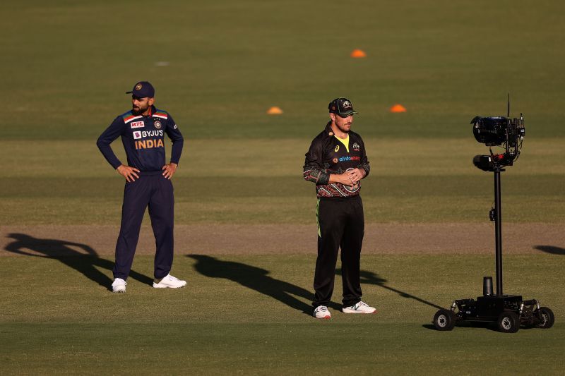 Australia captain Aaron Finch speaking ahead of the game