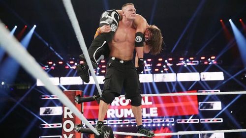 John Cena and AJ Styles