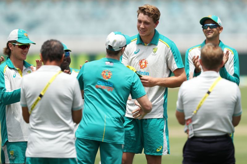 Cameron Green received his maiden ODI cap on Wednesday