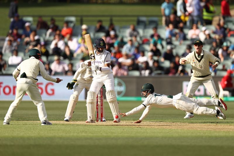 Cheteshwar Pujara was called into action pretty early on Day 1