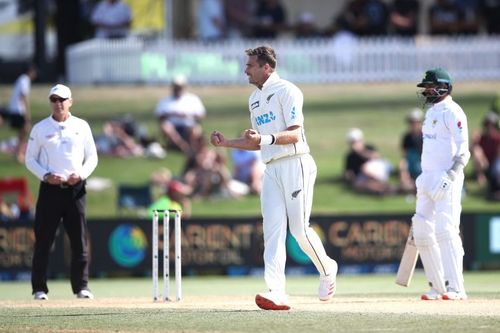 Tim Southee took his 300th Test wicket on Tuesday