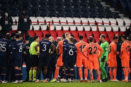 Istanbul Basaksehir coach Pierre Webo was reportedly racially abused against Paris Saint-Germain