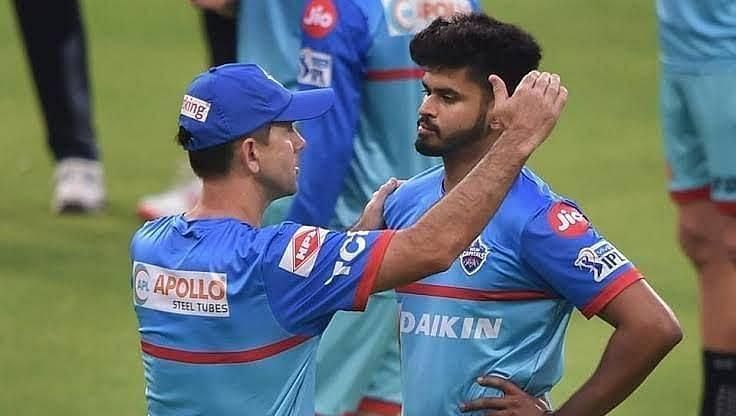 Shreyas Iyer has a great working relationship with Ricky Ponting