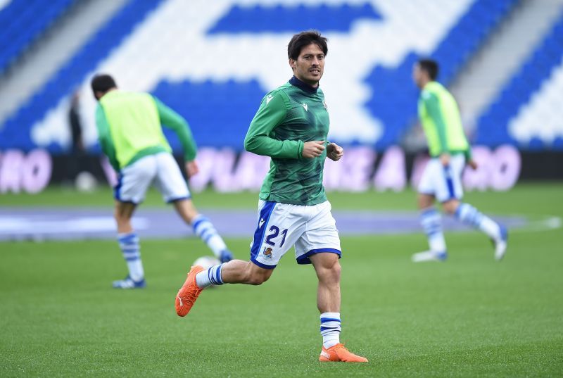 David Silva might not feature for Real Sociedad