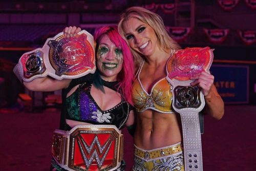 Asuka and Charlotte Flair defeated Shayna Baszler and Nia Jax at TLC 2020