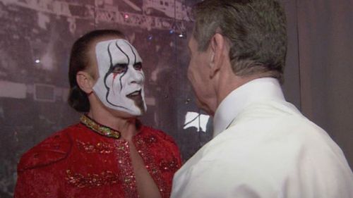 Sting and Vince McMahon