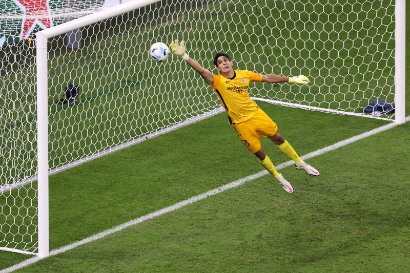 FC Sevilla goalkeeper Yassine Bounou