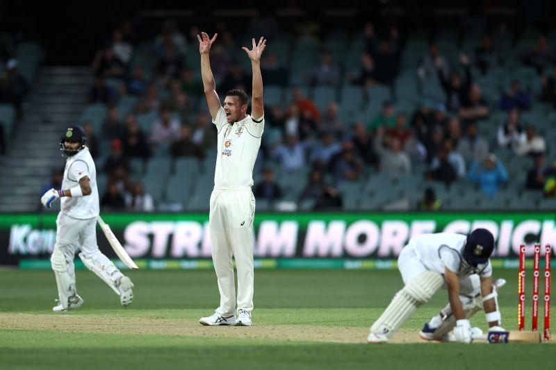 Josh Hazlewood finished with figures of 5-3-8-5 in the second innings of Adelaide Test.