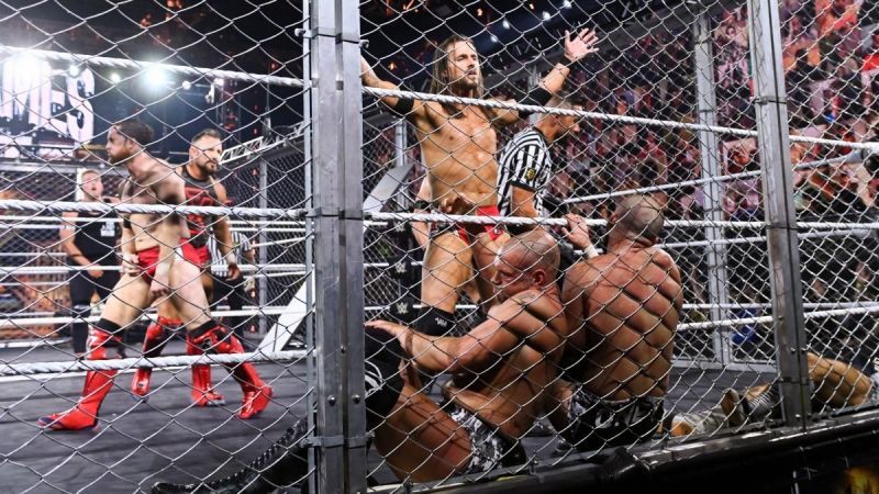 NXT Takeover WarGames के मेन इवेंट में जबरदस्त एक्शन देखने को मिला।