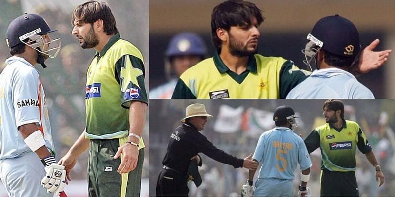 Shahid Afridi&#039;s infamous spat with Gautam Gambhir in 2007