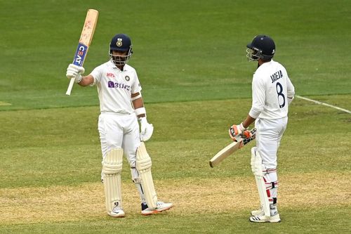 Ajinkya Rahane scored his 23rd Test fifty.