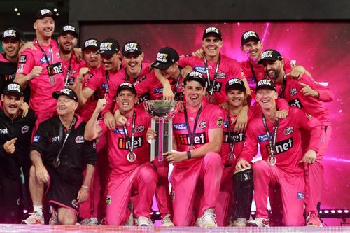 Sydney Sixers have won BBL titles in 2011 and 2019