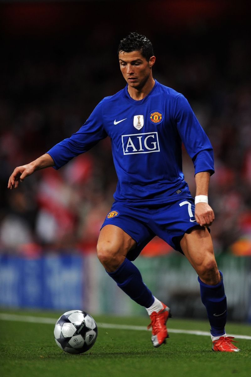 Cristiano Ronaldo became a superstar at Manchester United