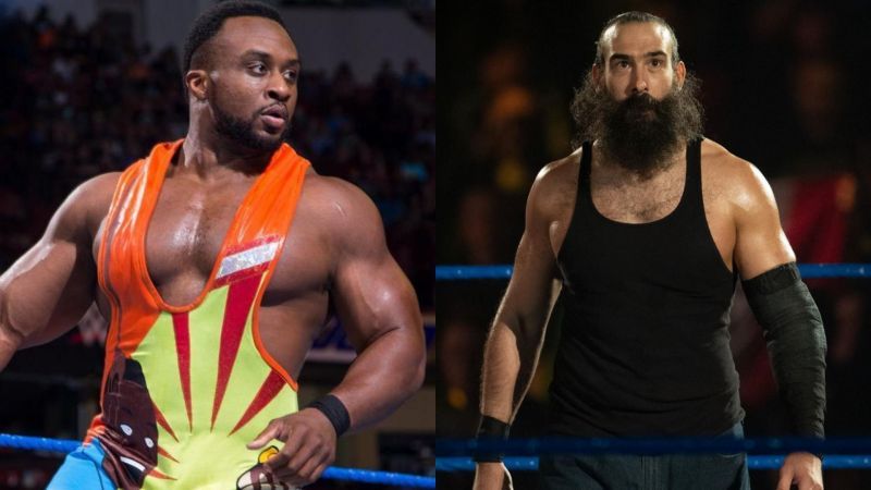 Big E (left); Brodie Lee (right)