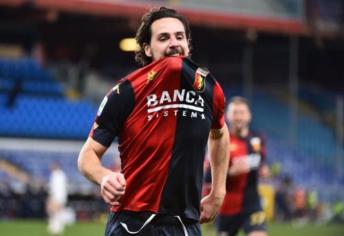 Genoa CFC striker Mattia Destro - Serie A