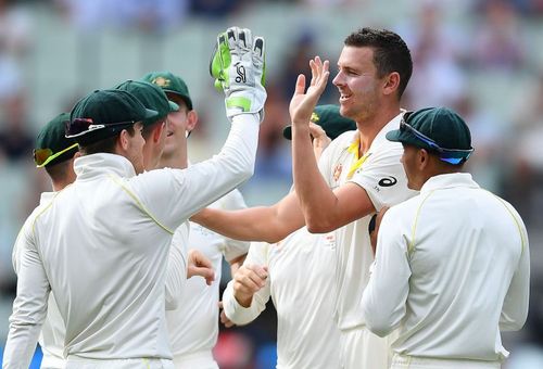 Josh Hazlewood picked 13 wickets at an average of 30.62 in the 2018-19 Border-Gavaskar Trophy