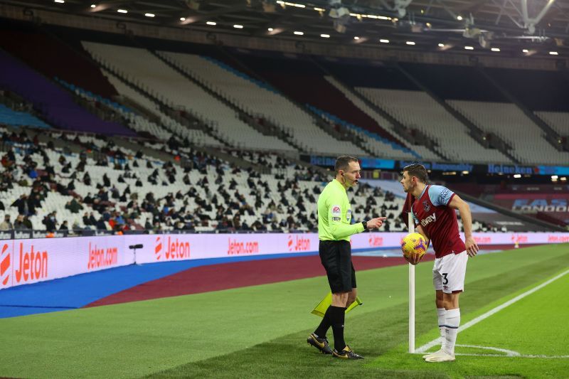 This fixture saw fans back in the stadium for the first time this season