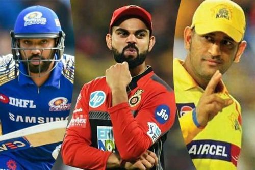 IPL's Big Three: Rohit Sharma, Virat Kohli, and MS Dhoni