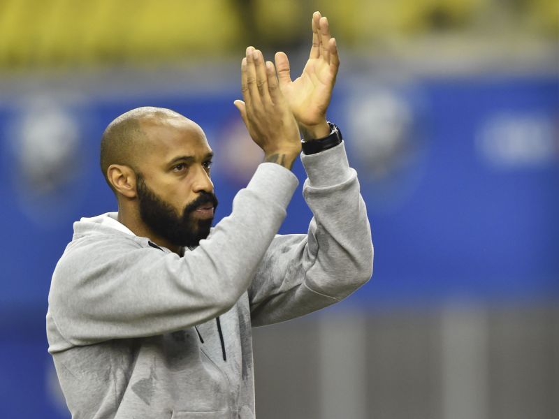 Montreal Impact manager Thierry Henry