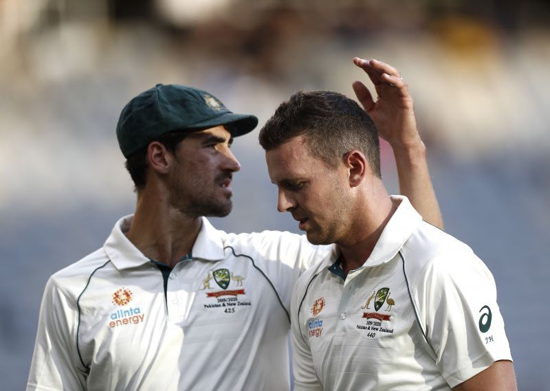 Josh Hazlewood will look to trouble Indian batsman with the short ball.