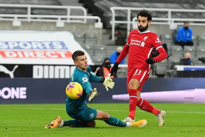 Mohamed Salah missed two great chances as Liverpool are held again.