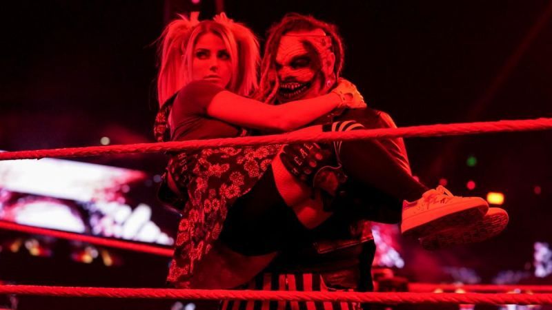 Bray Wyatt and Alexa Bliss on RAW.