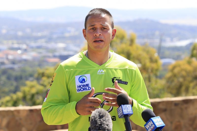 Usman Khawaja at the BBL 10 Season Launch