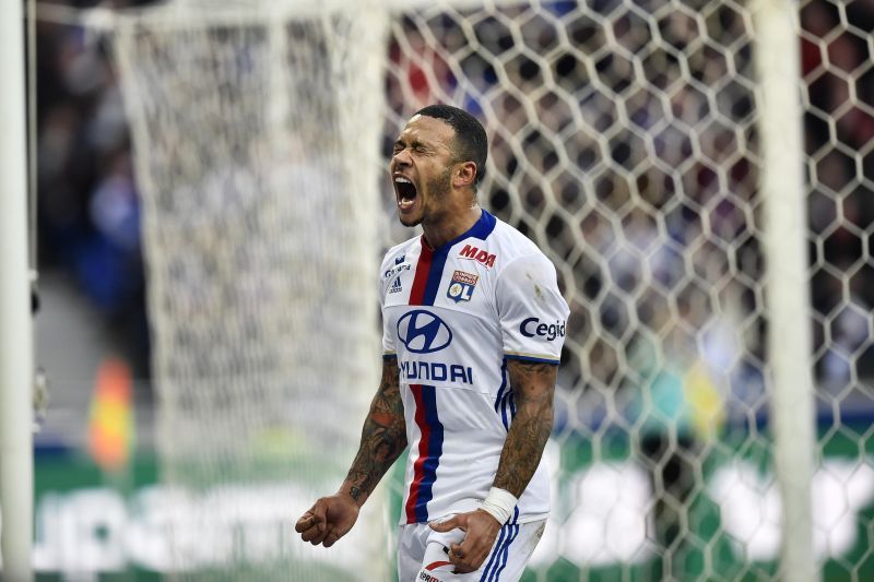 Barcelona target Memphis Depay has seen his career take off at Lyon.