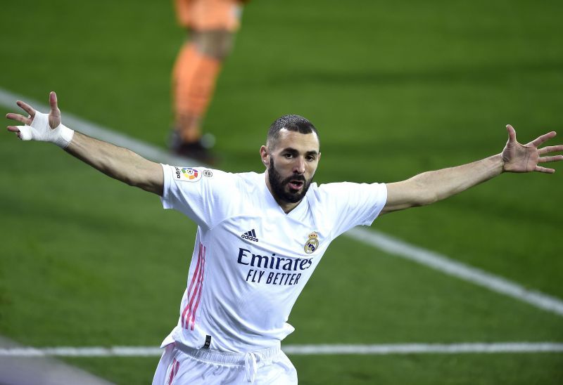 Benzema has eight league goals this season