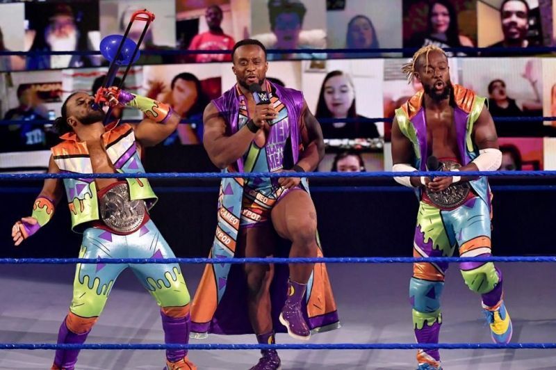 The New Day (Xavier Woods, Big E, and Kofi Kingston)