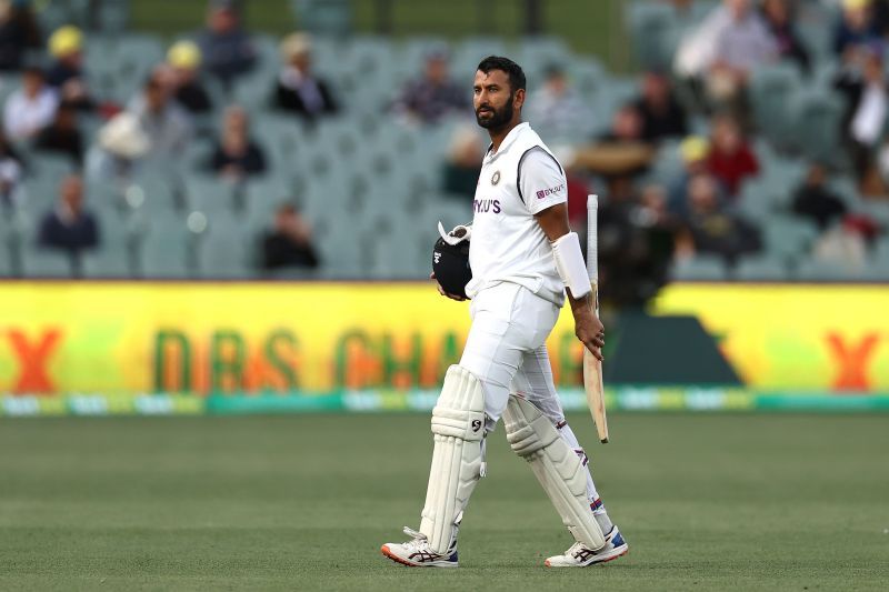Cheteshwar Pujara scored 43 runs in the Adelaide Test