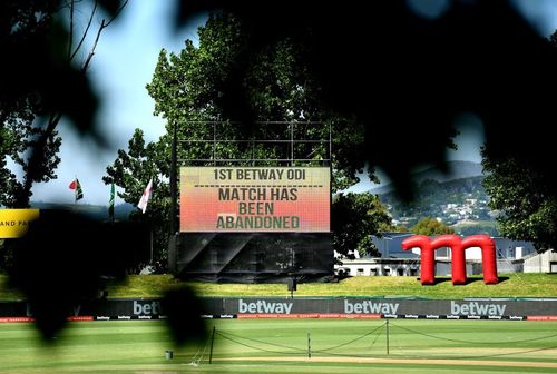 The first ODI between South Africa and England was abandoned after players tested positive for COVID-19.