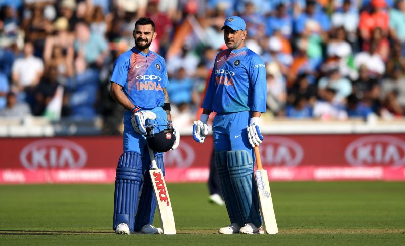 Virat Kohli and MS Dhoni have been named in the ICC T20 Team of the Decade