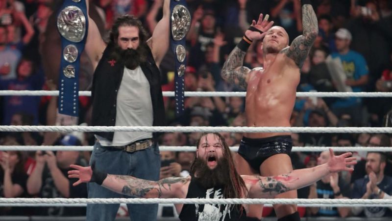 Randy Orton with The Wyatt Family